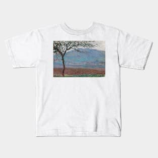 Champ A Giverny by Claude Monet Kids T-Shirt